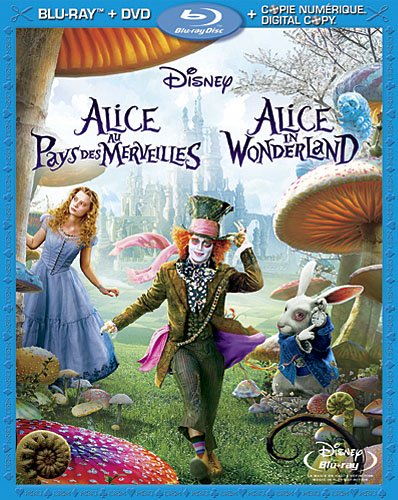 Alice au pays des merveilles / Alice in Wonderland (Bilingual) [Blu-ray + DVD + Digital Copy]