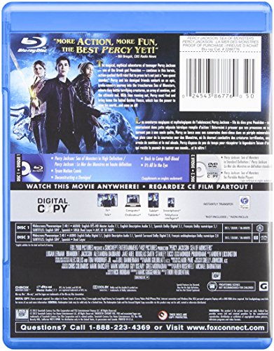 Percy Jackson: Sea of Monsters - Blu-Ray/DVD (Used)