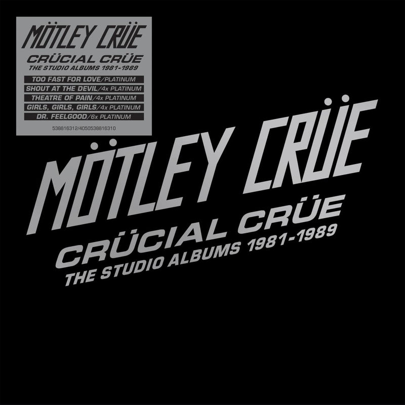 Motley Crue / Crucial Crue: The Studio Albums 1981-1989 (Limited Edition Cd Box) - CD