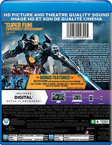 Pacific Rim Uprising - Blu-Ray/DVD (Used)