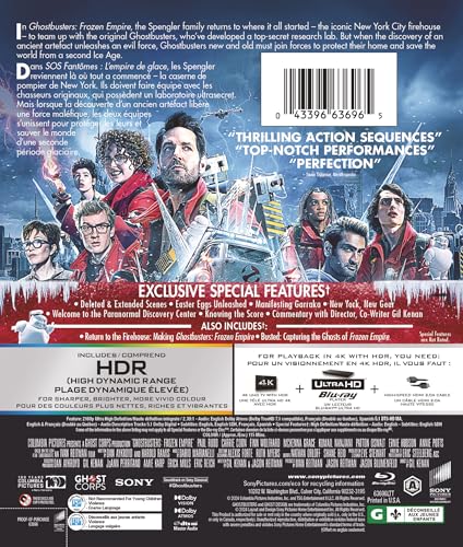 Ghostbusters: Frozen Empire - 4K/Blu-Ray