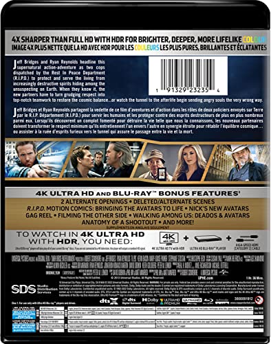 R.I.P.D. - 4K/Blu-ray