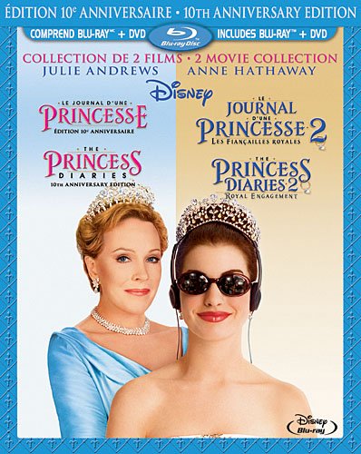 Princess Diaries / Princess Diaries 2 (10th Anniversary Edition) (Blu-ray + DVD) (Version française)