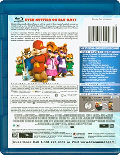 Alvin and the Chipmunks: The Squeakquel - Blu-Ray/DVD (Used)