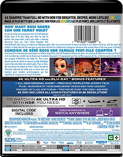 The Boss Baby: Family Business - 4K