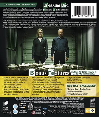 Breaking Bad: The Fifth Season [Blu-ray] (Bilingual)