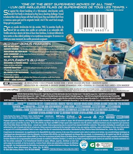 The Fantastic Four: First Steps - 4K/Blu-Ray