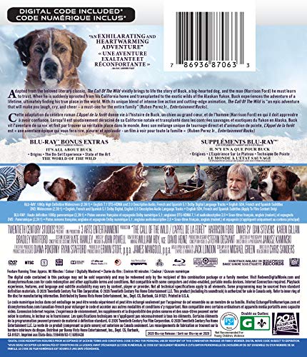 The Call of the Wild - Blu-Ray/DVD (Used)