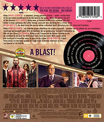 Baby Driver - Blu-Ray