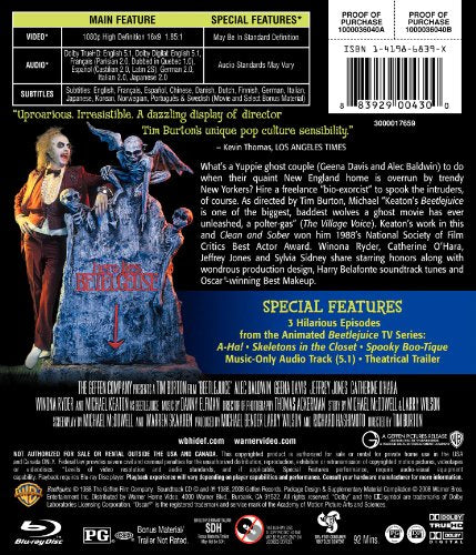 Beetlejuice [Blu-ray]