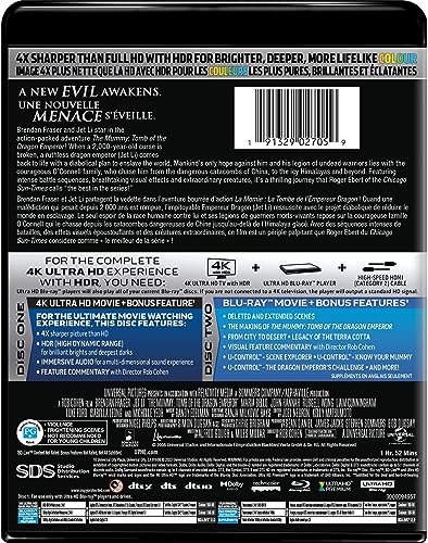 The Mummy: Tomb of the Dragon Emperor - 4K/Blu-Ray