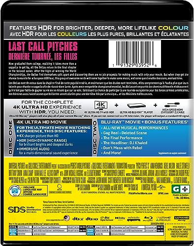 Pitch Perfect 3 - 4K/Blu-ray