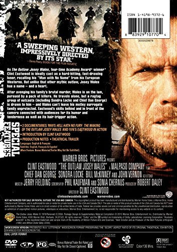 NEW Outlaw Josey Wales (DVD)