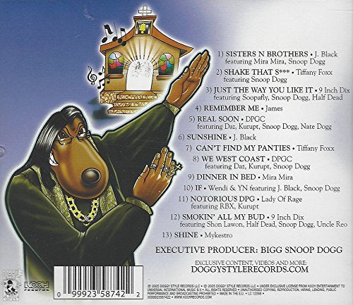 SNOOP DOGG - PRESENTS WELCOME TO THA CHUUCH THA ALBUM