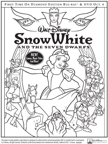 Snow White and the Seven Dwarfs - Blu-Ray/DVD