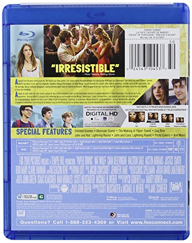 Paper Towns - Blu-Ray/DVD (Used)