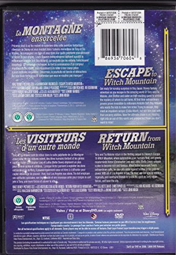 Escape to Witch Mountain/Return from Witch Mountain (Version française) - DVD (Used)