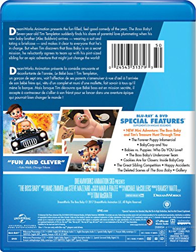 BOSS BABY BDC DHD-CB CDN G4V [Blu-ray] (Bilingual)