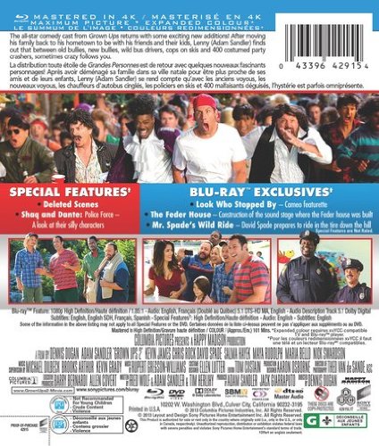 Grown Ups 2 - Blu-Ray/DVD (Used)