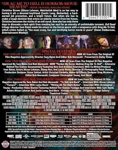 Drag Me to Hell [Steelbook] - 4K/Blu-ray