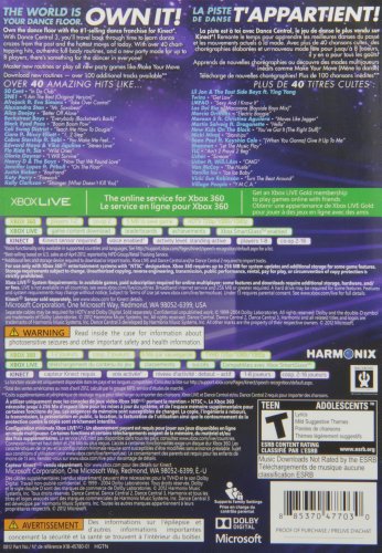 Dance Central 3 Xbox 360 (Bi-Lingual)