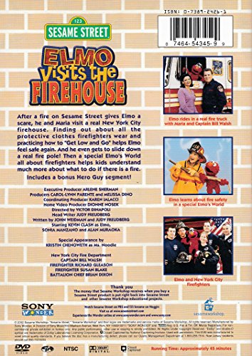 Sesame Street: Elmo Visits the Firehouse (Full Screen) - DVD (Used)