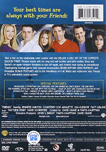 Friends: The Complete Third Season - DVD (Used)