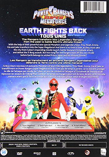 Power Rangers Earth Map Power Rangers Super Megaforce: Earth Fights Back (Bilingual) – ID Shop.ca