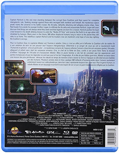 Harlock Space Pirate - Blu-Ray/DVD