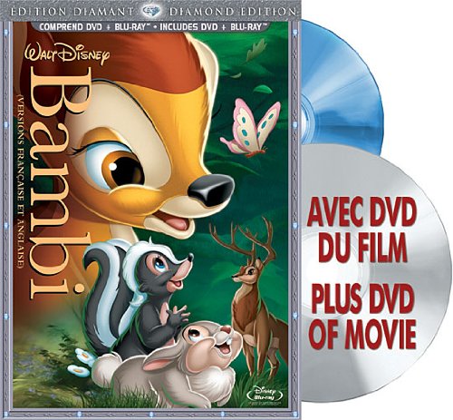 Bambi: Diamond Edition - 2-Disc BD Bilingue Combo Pack (BD+DVD In DVD Amaray) [Blu-ray]