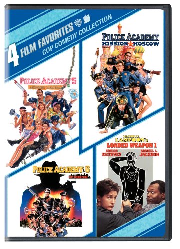 4 Film Favorites: Cop Comedy Collection (Police Academy 5: Assignment Miami Beach / Police Academy 6: City Under Siege / Police Academy: Mission To Moscow / National Lampoon&