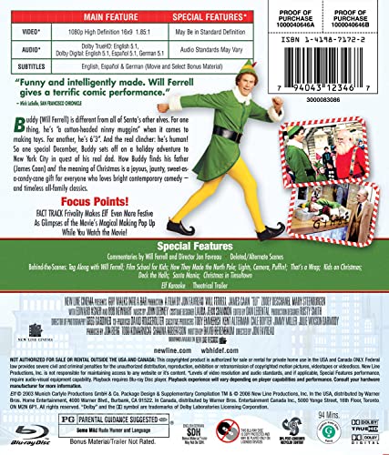 Elf - Blu-Ray