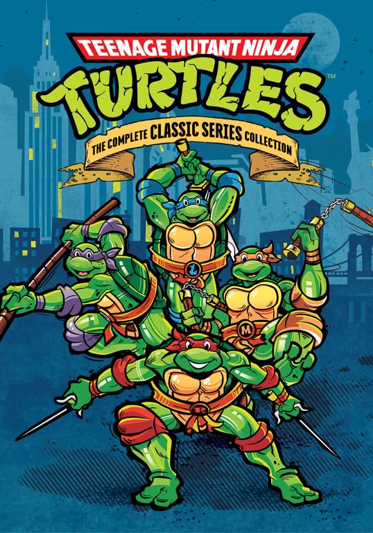 Teenage Mutant Ninja Turtles (1987): The Complete Classic Series Collection - DVD