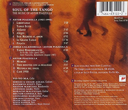 Soul of the Tango: The Music of Astor Piazzolla