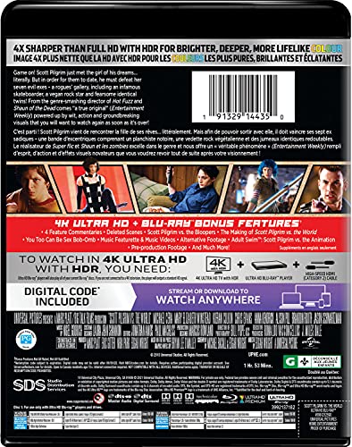 Scott Pilgrim vs. The World - 4K/Blu-Ray