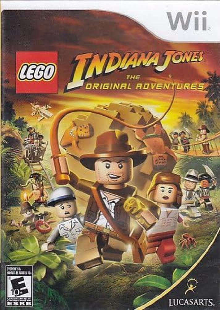 Wii Lego Indiana Jones Bl