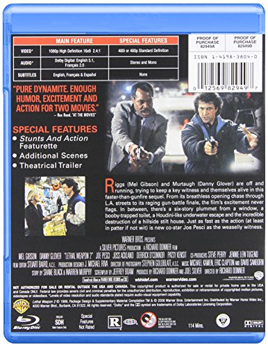 Lethal Weapon 2 - Blu-Ray (Used)