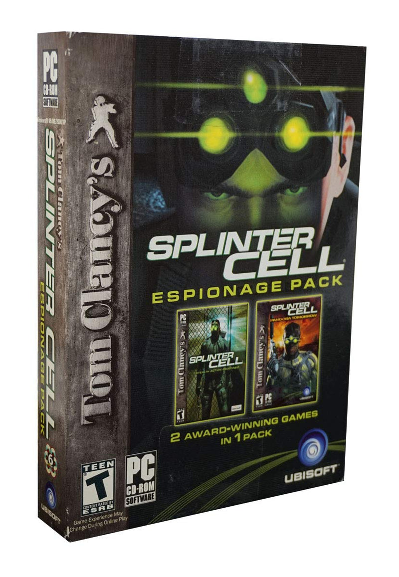 Splinter Cell Espionage Pack: Splinter Cell, Splinter Cell Pandora Tomorrow