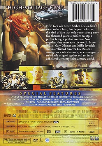 The Fifth Element: Ultimate Edition - DVD