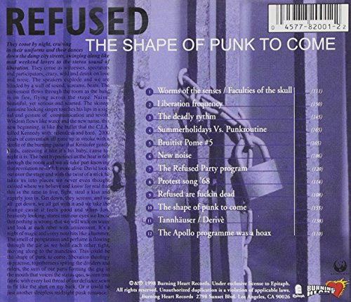 Refused / Shape Of Punk To Come - CD