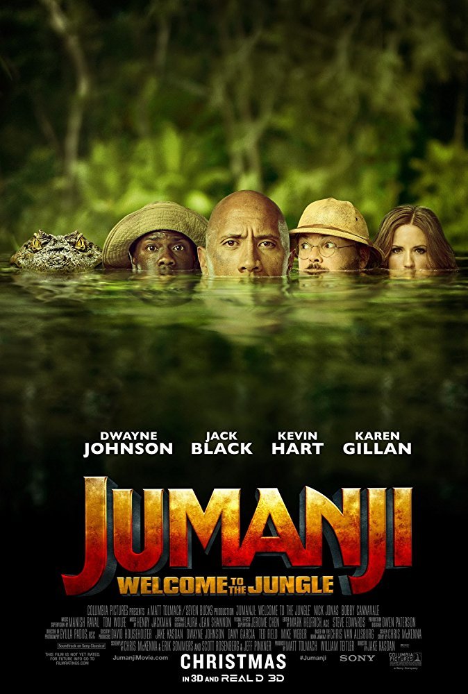 Jumanji: Welcome To The Jungle [Blu-ray] (Bilingual)