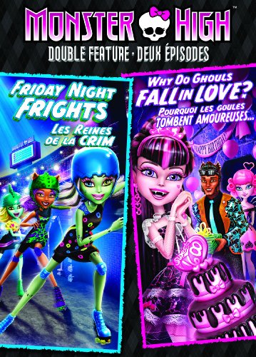 Monster High Double Feature: Friday Night Frights + Why Do Ghouls Fall in Love? - DVD