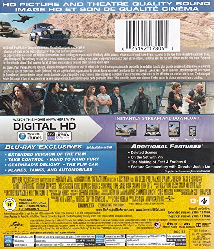 Fast & Furious 6 - Blu-Ray/DVD (Used)