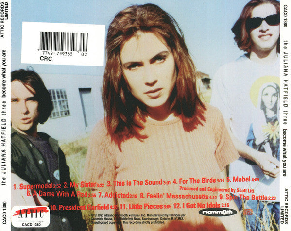 Buy The Juliana Hatfield Three / Become What You Are (CD, Album