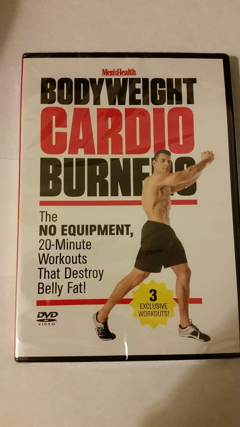 BODYWEIGHT Cardio Burners DVD No Equipment 20 Minute Workouts