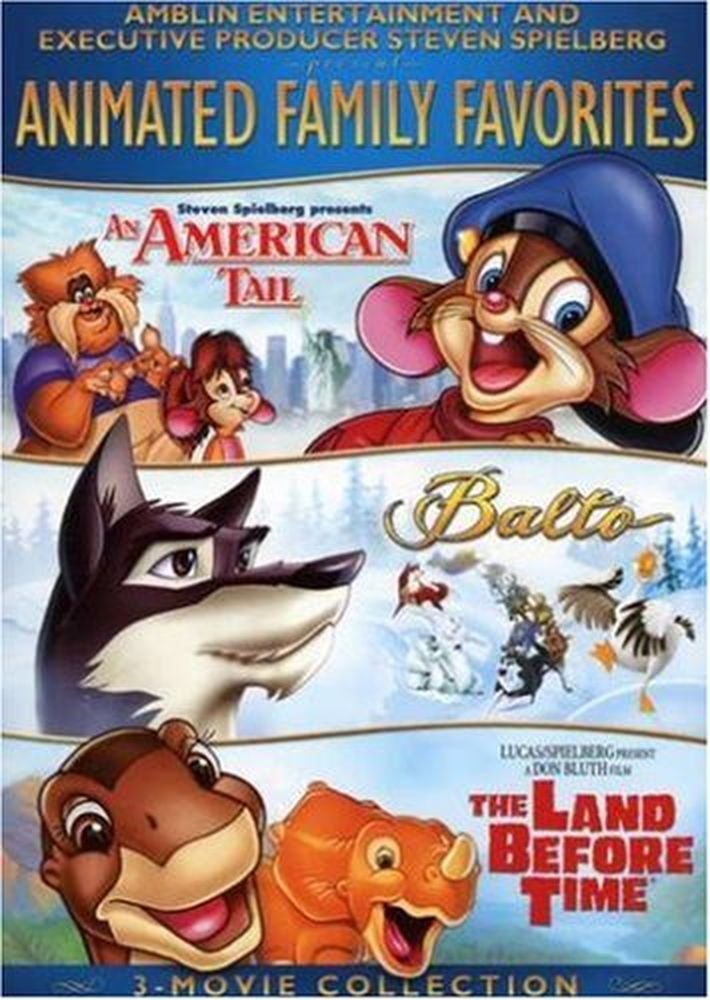 Animated Family Favourites 3-Movie Collection (An American Tail / Balto / The Land Before Time) (Bilingual)