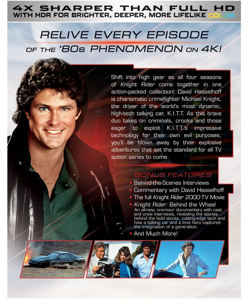 Knight Rider: The Complete Series - 4K