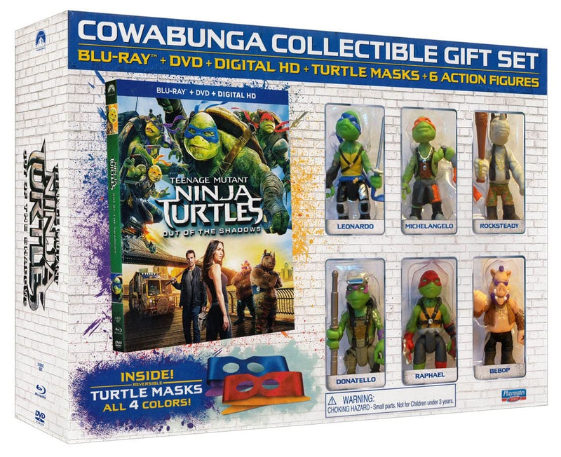 Teenage Mutant Ninja Turtles: Out Of The Shadows Exclusive Cowabunga Collection Gift Set (Blu-ray + DVD + Digital HD +