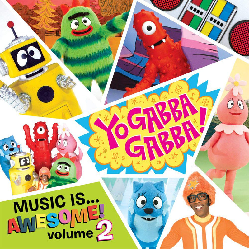 YO GABBA GABBA - MUSIC IS AWESOME VOL 2