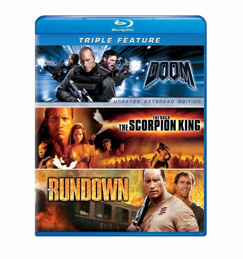 Doom / Scorpion King / Rundown [Blu-ray]